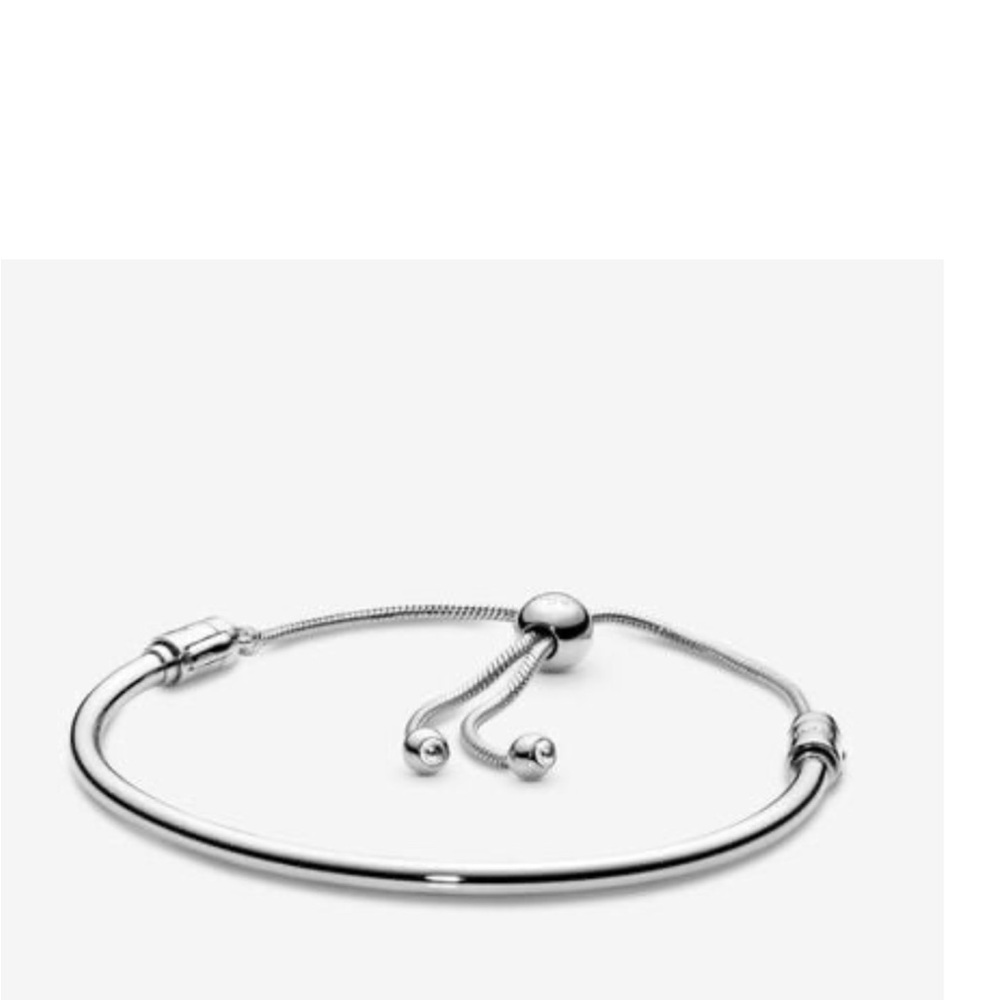 Pandora Silver Minimalist Bracelet size 2